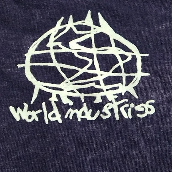 RARE! Vintage 90's World Industries Mullet Boy Business Up Front Party In Back